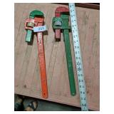 (2) Wrenches