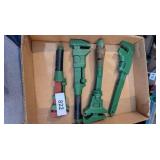 (4) Pipe Wrenches