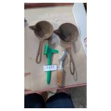 (2) Cast Dippers & Other