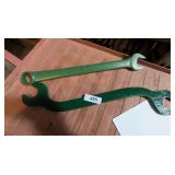 (2) Wrenches: (1) is Napa