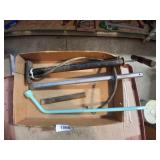 Air Pump, Chisel & Pry Bar