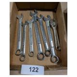 (6) Craftsmans Wrenches & Adjustable Wrench