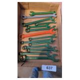 (14) Wrenches: (5) Craftsman, (1) Snap-On