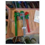 (3) Pipe Wrenches