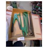 Clinching Pliers, Snippers, Rivet Gun