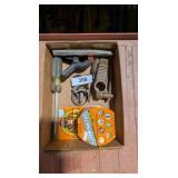 Screwdriver, Gorilla Tape, Clamp, Other