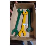 (3) Large Wrenches
