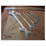(5) Craftsman Open-End Wrenches