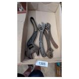 (4) Adjustable Wrenches