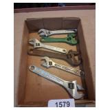 (6) Adjustable Wrenches