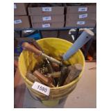 Bucket w/ Screwdrivers, Nut Drivers & Other
