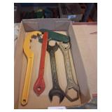 (5) Large Wrenches
