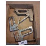 (3) Staple Guns