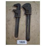 (2) Monkey Wrenches