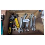 (8) Adjustable Wrenches: (1) DeWalt