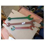 (3) Large Wrenches