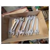 (7) Adjustable Wrenches