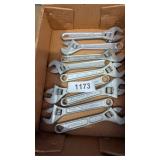 (9) Adjustable Wrenches