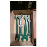 (4) Large Wrenches: (1) is Williams