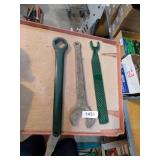 (2) Wrenches & (1) File