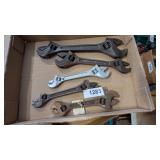 (5) Double Ended Wrenches