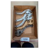 (5) Adjustable Wrenches