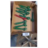 (11) Adjustable Wrenches
