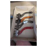 (4) Adjustable Wrenches