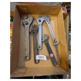 (6) Adjustable Wrenches: (1) Craftsman