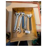 (5) Adjustable Wrenches
