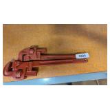 (2) Pipe Wrenches