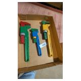 (3) Trimo Pipe Wrenches