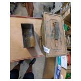 (2) Metal Boxes - some rust