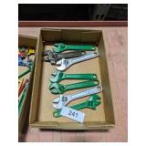 (8) Adjustable Wrenches