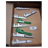 (8) Small Pipe Wrenches