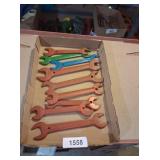 (9) Open End Wrenches