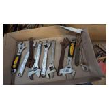(10) Adjustable Wrenches