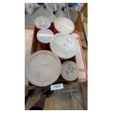 (6) Coffee Cans