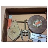 Lufkin 100ft Tape Measure, Chalk Line, Other