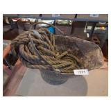 Coal Bucket & Rope