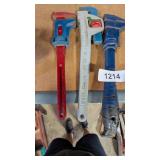 (3) Pipe Wrenches