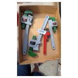 (4) Pipe Wrenches