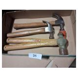 Assorted Hammers - (2) Craftsman; (1) Bluegrass