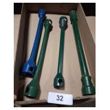 (4) Extension Wrenches