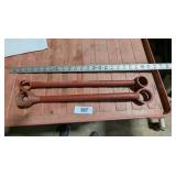 (2) Large Wrenches