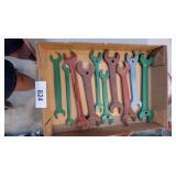 (10) Wrenches: (1) Craftsman, (1) Snap-on