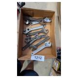 (9) Adjustable Wrenches