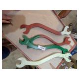 (4) S-Shaped Wrenches