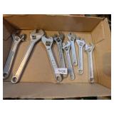 (8) Adjustable Wrenches
