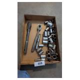 (2) Craftsman Ratchets & Some Craftsman Sockets